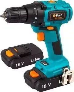 Дрель аккумуляторная BORT BAB-18X-BLK