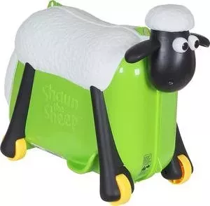Каталка SAIPO чемодан овечка, зеленый sc0017