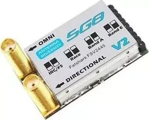 Приемник FatShark 5.8Ghz для Dominator (dual SMA V2)