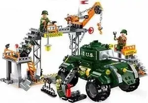Конструктор  * Brick Танковая база - B-1712