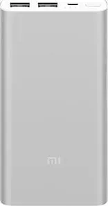 Внешний аккумулятор XIAOMI Mi Power Bank 2S 10000mAh Silver