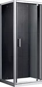 Душевой уголок GEMY Sunny Bay 100x75 прозрачный, хром (S28160-A75)