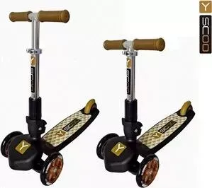 Самокат Y-Scoo RT TRIO 120 gold