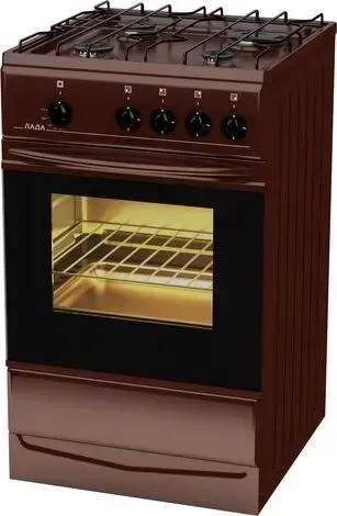 Плита газовая TERRA SH 14.120-04 Br коричневая