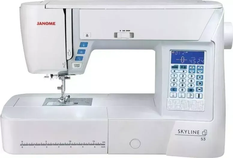 Швейная машина JANOME SKYLINE S3 белый