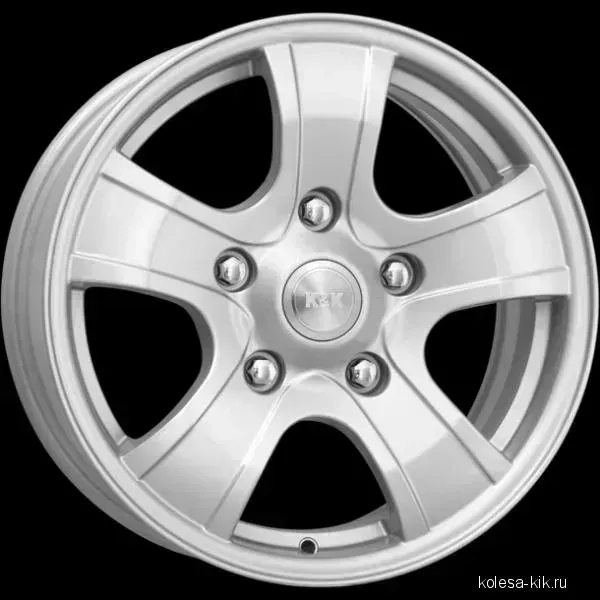 Диск автомобильный КиК Тигр 7X16/5X139.7 ET40 D98 сильвер-А