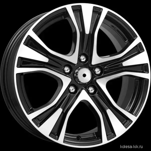 Диск автомобильный КиКРеплика КС673 КиК 7X17/5X114.3 ET40 D66.1 алмаз-черный