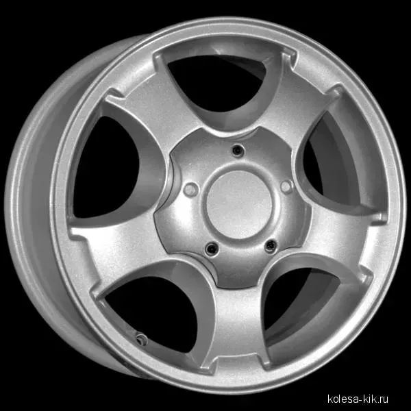 Диск автомобильный КиК Секвойя 7X16/5X139.7 ET35 D108.5 Сильвер-F