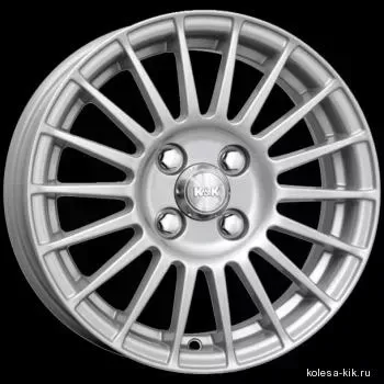 Диск автомобильный КиК Калина-Спорт 6X15/4X98 ET30 D58.5 Сильвер-F