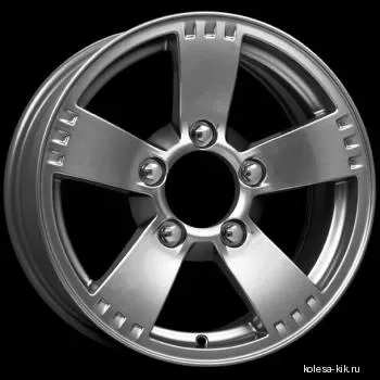 Диск автомобильный КиК КАМЕЛОТ Камелот 7X16/5X139.7 ET40 D98 дарк-платинум