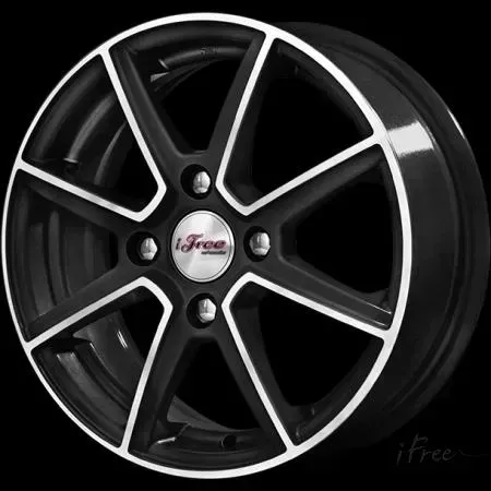 Диск автомобильный iFree Майами 5.5X14/4X98 ET24 D58.5 Блэк-Джек
