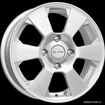 Диск автомобильный КиКРеплика КС718 КиК 6X15/4X114.3 ET40 D67.1 сильвер