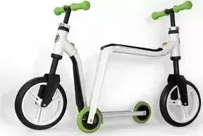 Самокат Scoot&amp;amp;Ride 3 в 1 ScootRide Highwayfreak бело-зеленый