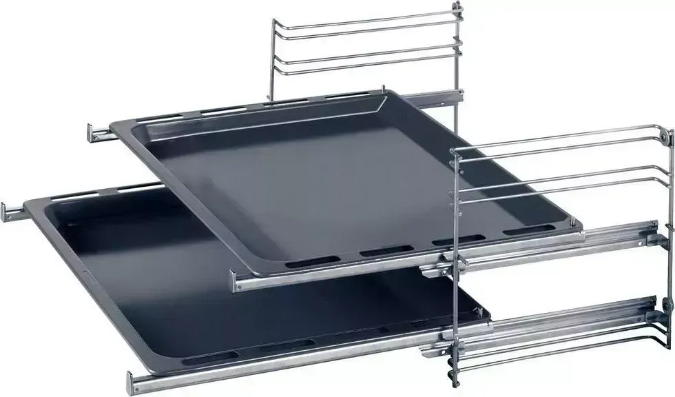 Аксессуар для духовых шкафов BOSCH HEZ 338250 двухуровневые телескопические полозья