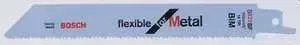 Полотно пильное BOSCH 150мм 5шт S922BF Flexible for Metal (2.608.656.014)