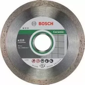 Диск алмазный BOSCH 115х22.2 мм 10 шт Standard for Ceramic (2.608.603.231)