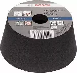 Чашка коническая BOSCH 110/90х55мм K60 по камню (1.608.600.241)