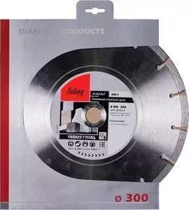 Диск алмазный FUBAG 300х25.4мм AW-I (58126-4)