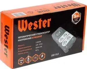 Стабилизатор напряжения WESTER STW1500P