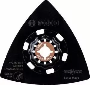 Шлифпластина BOSCH Starlock твердосплавная 90 мм AVZ 90 RT6 (2.608.662.907)