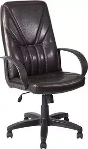 Кресло офисное Алвест AV 101 PL (727) MK эко кожа 221 шоколад