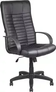 Кресло офисное Алвест AV 104 PL (727) MK эко кожа 223 черная