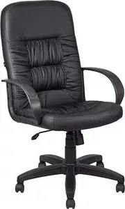 Кресло офисное Алвест AV 106 PL (727) MK эко кожа 223 черная