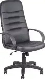 Кресло офисное Алвест AV 109 PL (727) MK эко кожа 223 черная