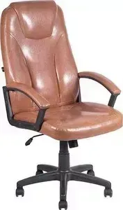Кресло офисное Алвест AV 115 PL (681H) MK экокожа 220 коньяк