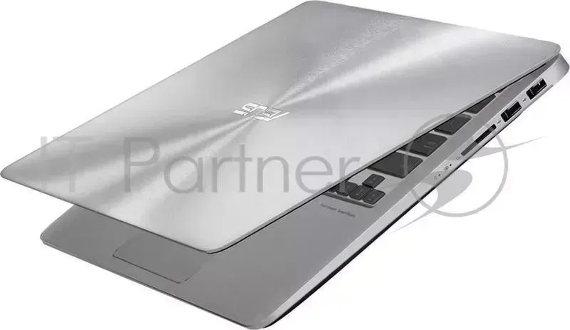 Ноутбук ASUS Zenbook UX310UA-FB1103 Core i3 7100U/8Gb/SSD256Gb/Intel HD Graphics 620/13.3"/IPS/QHD+ (3200x1800)/Endless/grey/WiFi/BT/Cam/Bag