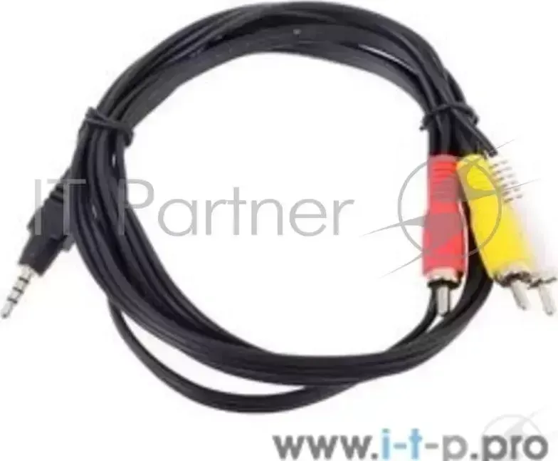 Кабель VCOM CV213 2M 3.5 Jack M /3 RCA M