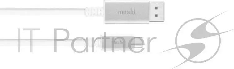 Кабель MOSHI USB C to DisplayPort. Цвет белый. Длина 1,5 м.