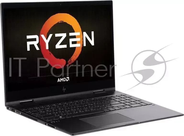 Ноутбук Hewlett-Packard HP Envy x360 15-cp0011ur <4TT98EA> Ryzen 7-2700U(2.2)/12GB/256GB SSD/15.6" FHD IPS Touch/Int: AMD RX Vega 10/FHD IR Cam/Win10 (Silver) -Transf