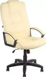 Кресло офисное Алвест AV 127 PL (681Н) MK эко кожа 202 слоновая кость