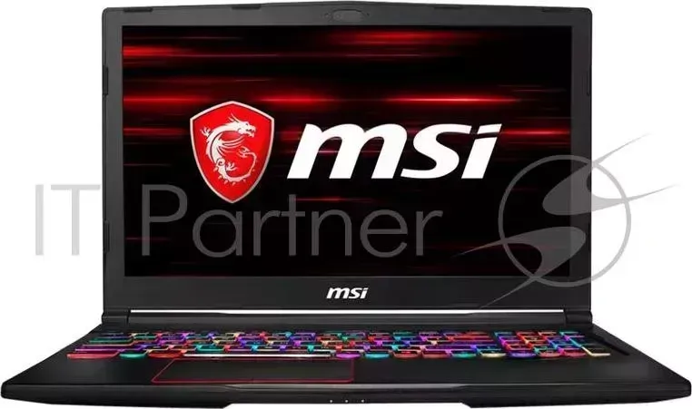 Ноутбук MSI GE63 Raider RGB 8SG-230RU i7-8750H (2.2)/16G/1T+256G SSD/15.6"FHD 144Hz IPS/NV RTX2080 8G/noODD/BT/Win10 Black