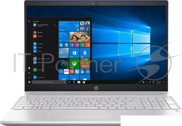 Ноутбук Hewlett-Packard HP 15-cs0013ur Core i5 8250U/8Gb/1Tb/SSD128Gb/nVidia GeForce Mx130 2Gb/15"/IPS/FHD (1920x1080)/Windows 10 64/blue/WiFi/BT/Cam