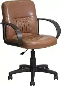 Кресло офисное Алвест AV 205 PL (681) экокожа 220 коньяк