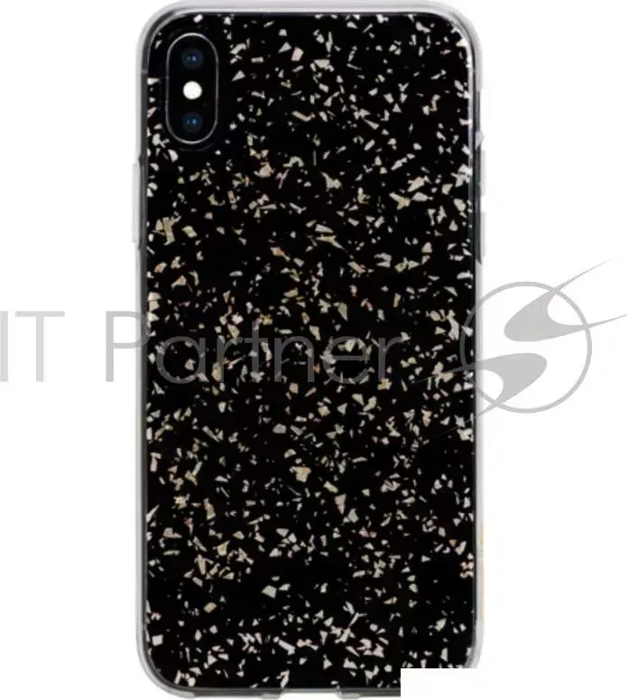 Чехол Bling My Thing для iPhone XS Max. Коллекция Chic Collection. Дизайн Gold Galaxy