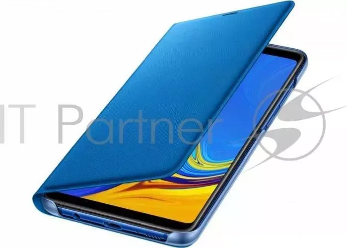 Чехол (флип-кейс) SAMSUNG для Galaxy A9 2018 Wallet Cover синий (EF-WA920PLEGRU)