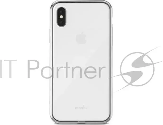 Чехол MOSHI Vitros для iPhone X. Материал пластик. Цвет прозрачный.