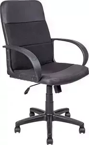 Кресло офисное Алвест AV 209 PL (727) MK ткань 418 черная / кз 311 черный
