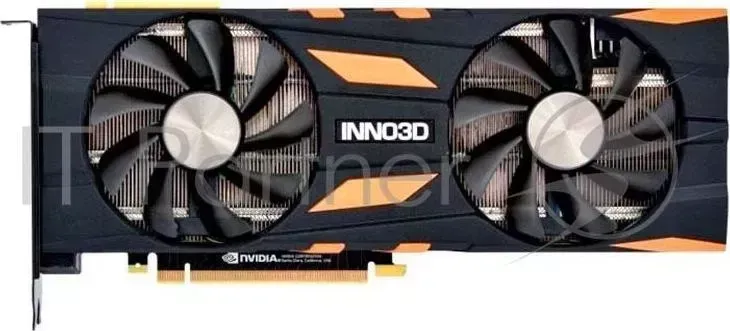 Видеокарта 8Gb <PCI-E> Inno3D GeForce RTX 2080 TWIN X2 N20802 08D6 1180633 RTX2080, GDDR6, 256bit, HDMI, 3xDP, Retail