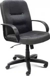 Кресло офисное Алвест AV 211 PL (727) MK ткань 418 черная