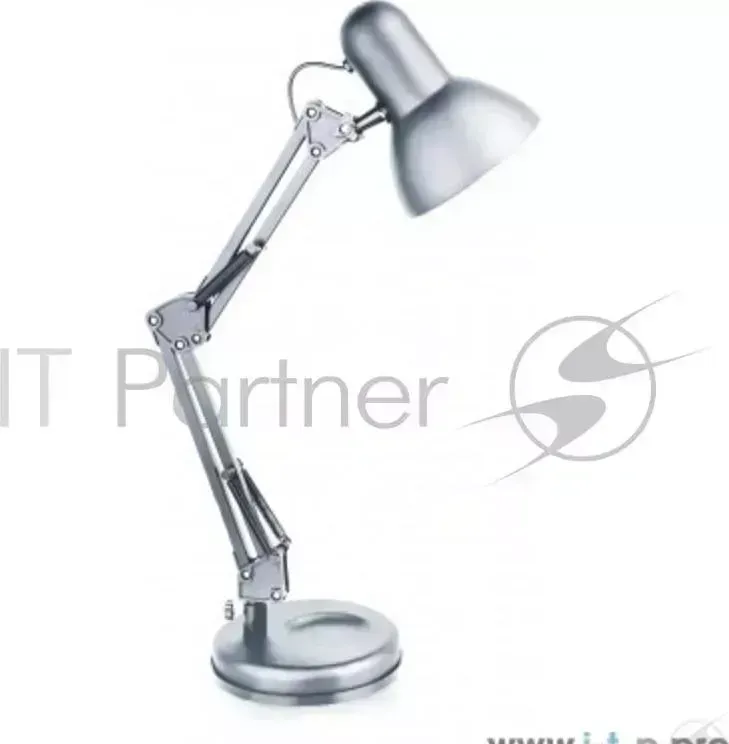 Светильник CAMELION KD 313 C03 серебро настольный,230V 60W, E27