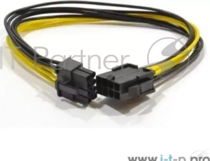 Кабель Cablexpert Удлинитель кабеля питания PCI-Express 6+2pin M/ PCI-Express 6+2pin F, 30см (CC-PSU-84) GEMBIRD PCI Express 6 2pin M/ PCI Express 6 2pin F, CC PSU 84