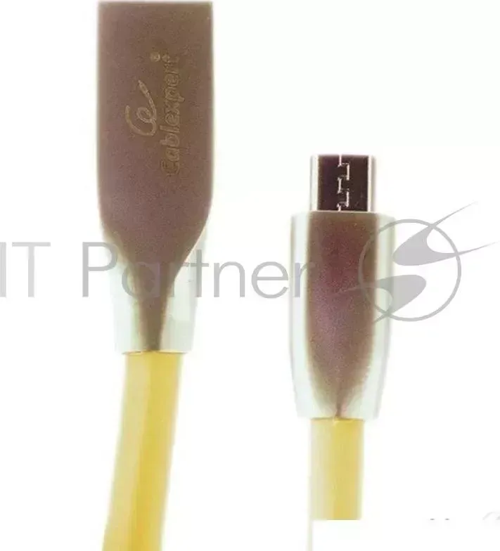 Кабель USB 2.0 CABLEXPERT CC G C01Gd 1M, AM/Type C, серия Gold, длина 1м, золотой, блистер