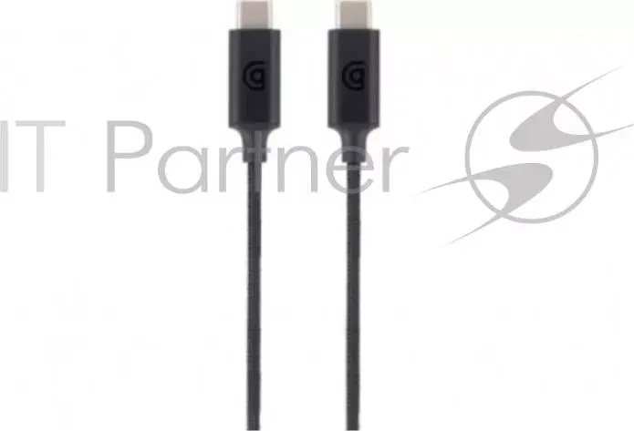 Кабель Griffin USB 3.1 to USB C. Длина 1 м. Цвет черный.