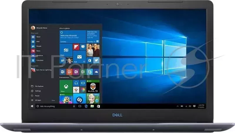 Ноутбук DELL G3 3779 i5 8300H 2.3 /8G/1T 128G SSD/17,3"FHD AG IPS/NV GTX1050Ti 4G/noODD/Backlit/Win10 G317 5379 Blue