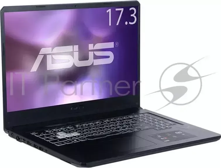 Ноутбук ASUS FX705GM-EW152T i7-8750H (2.2)/8G/1T+128G SSD/17.3" FHD AG IPS/NV GTX1060 6G/noODD/BT/Win10 Metal, Gunmetal