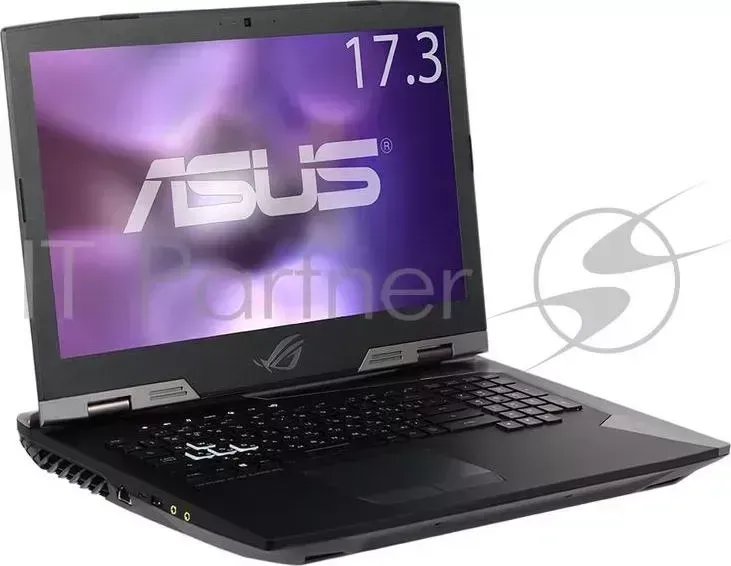 Ноутбук ASUS G703GI-E5222 i9-8950HK (2.9)/16G/1T+256G SSD/17.3" FHD AG IPS 144Hz/NV GTX1080 8G/noODD/BT/noOS Titanium, Metal